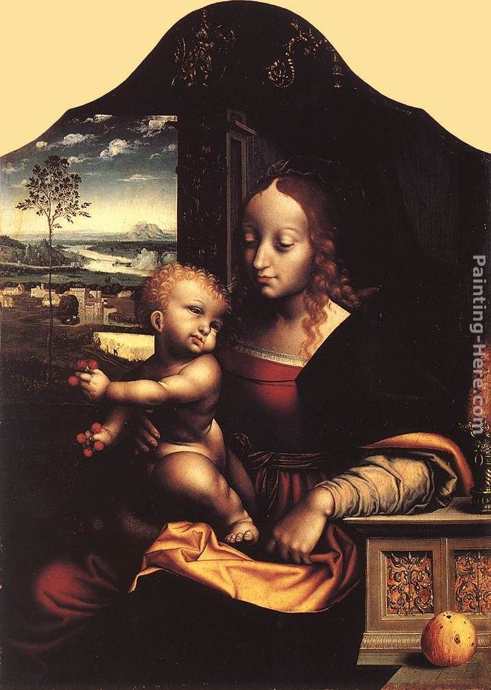 Joos van Cleve Virgin and Child